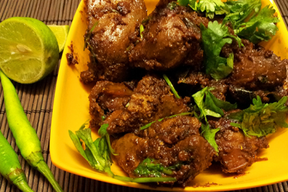 Spicy Chicken Livers