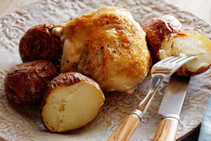 Roasted Rosemary Chicken with Potatoes